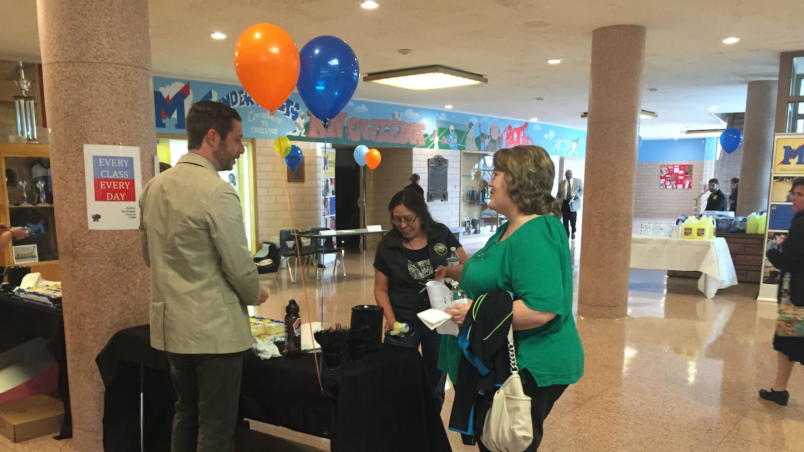 Manual High School was bustling on Thursday night as the DPS board recognized educators with 25 years of experience and more.