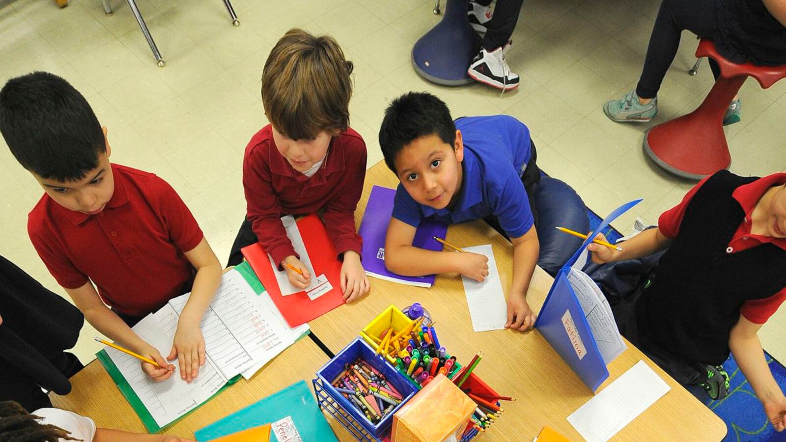 Ten Indianapolis Public Schools teachers were named finalists for district teacher of the year.