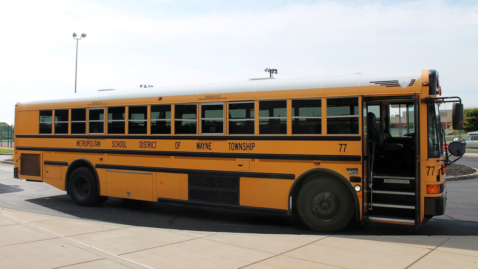 Every year, Wayne Township takes new teachers on a bus tour of the community as part of new teachers' orientation to the district.