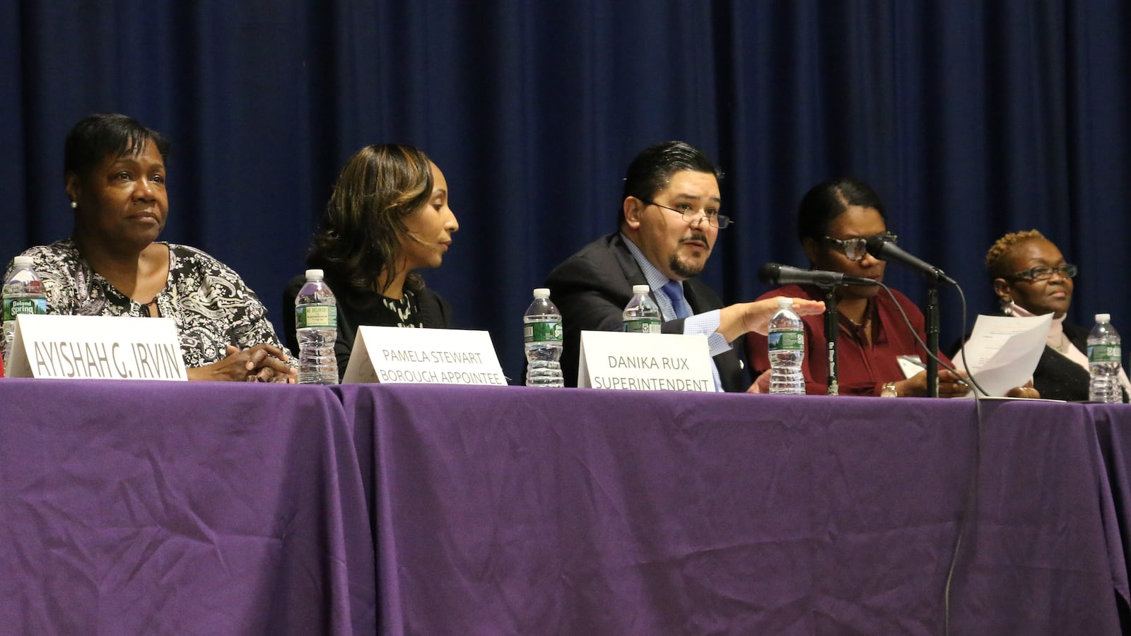 Schools Chancellor Richard Carranza said at a town hall meeting on Monday that the education department would hire 100 community coordinators to work with homeless students.