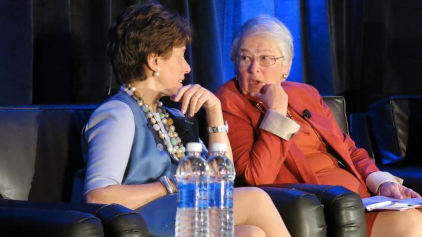 Board of Regents Chancellor Merryl Tisch, left, is pushing the city's education department under Carmen Fariña to be tougher on low-performing charter schools.