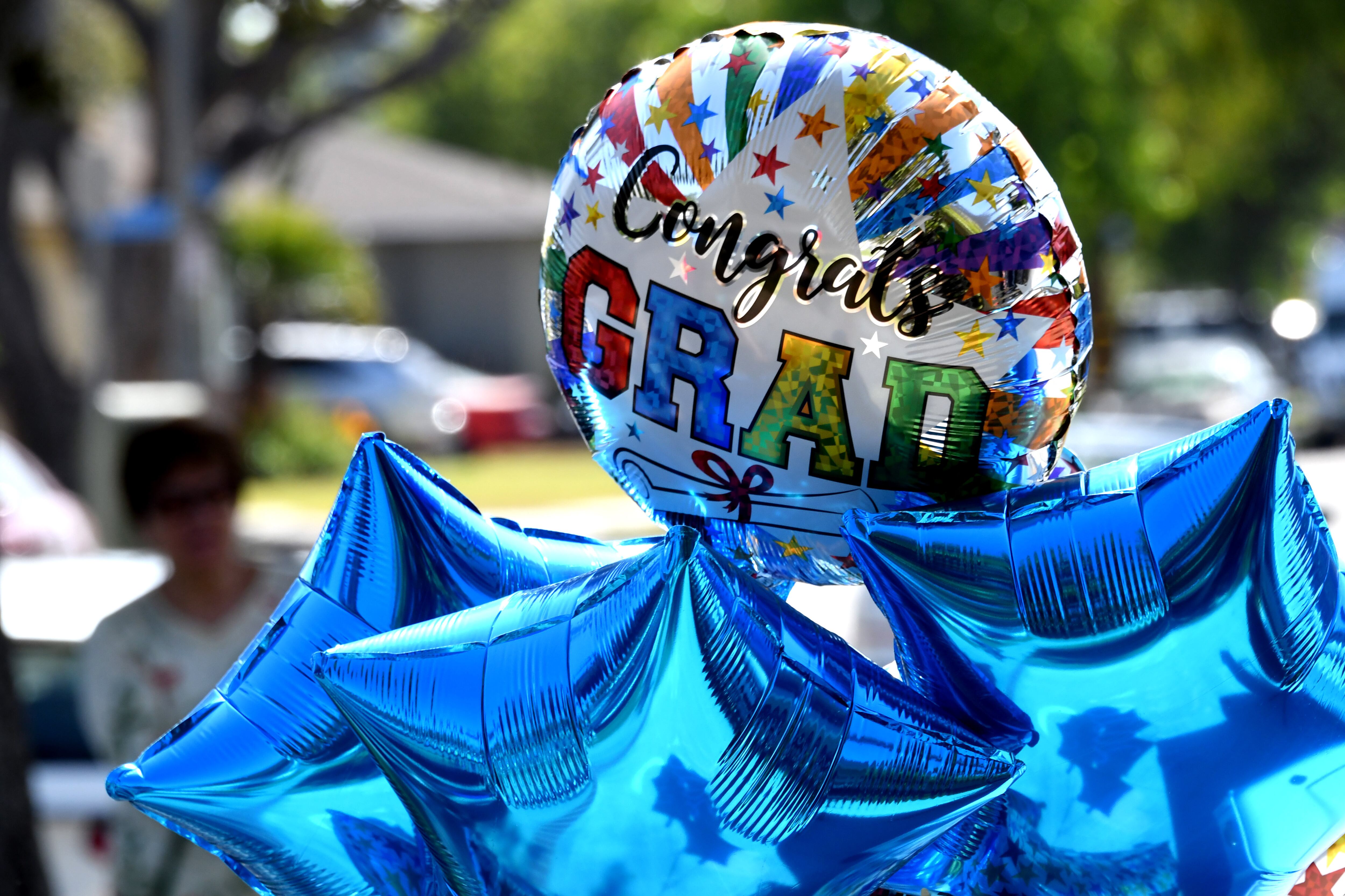 Coronavirus Graduation in Long Beach, California.