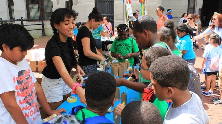Philly children get creative at City Hall art celebration