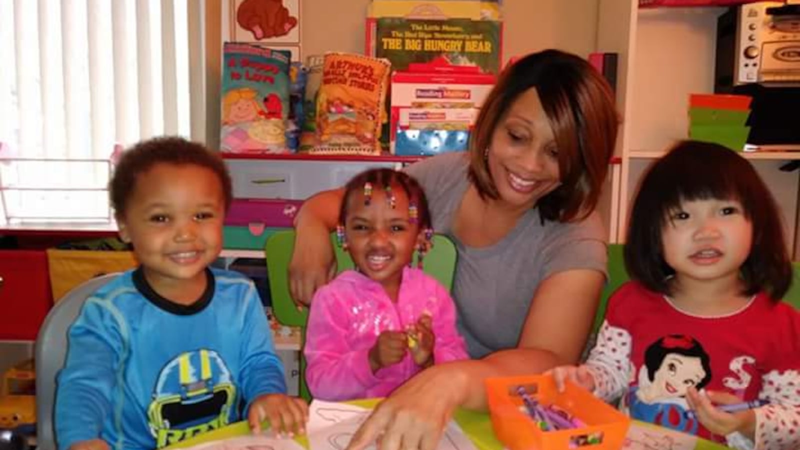Crystal Jeter runs Creative Hearts, a preschool and childcare center in the Brightmoor neighborhood on Detroit's westside