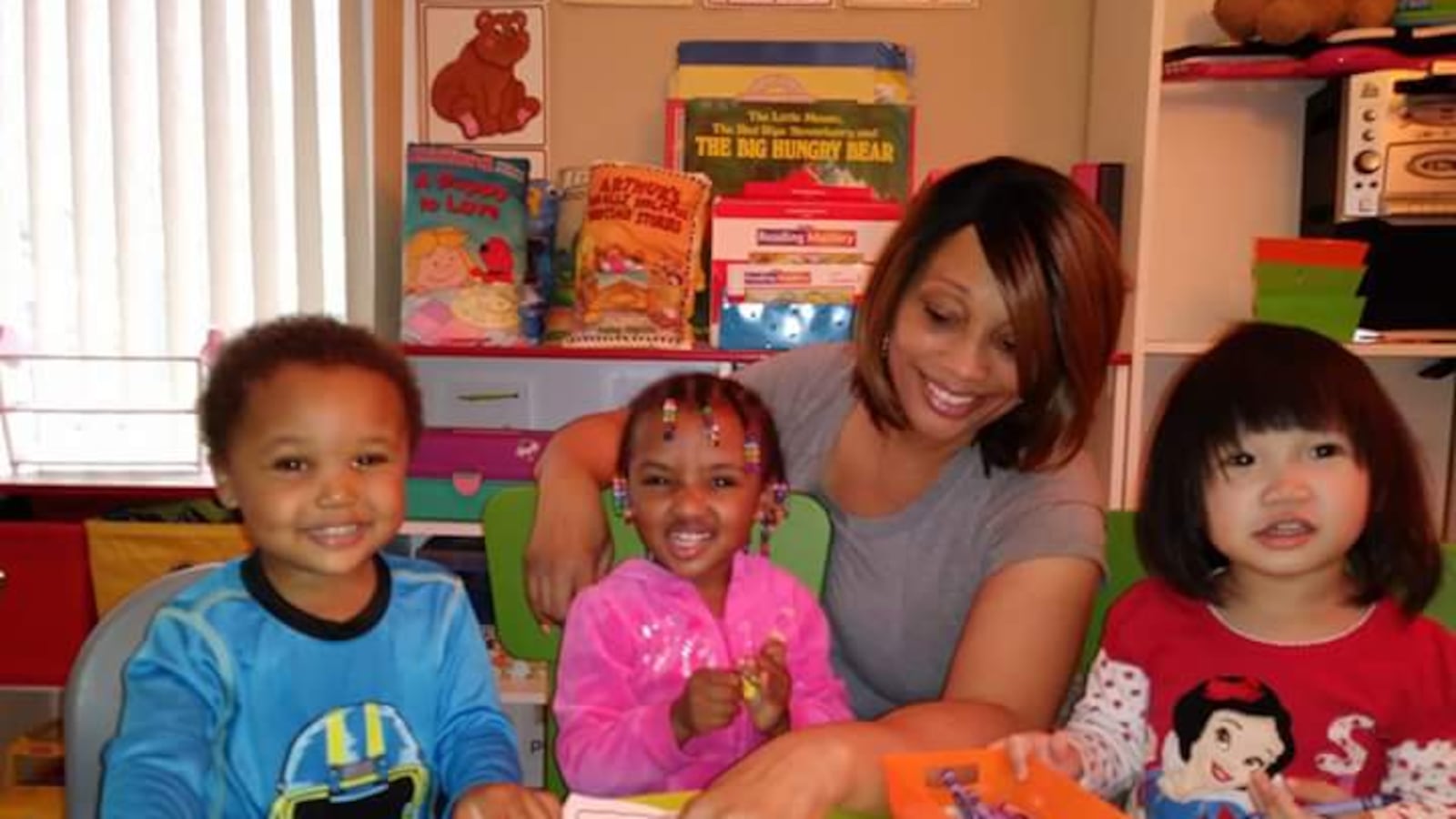 Crystal Jeter runs Creative Hearts, a preschool and childcare center in the Brightmoor neighborhood on Detroit's westside