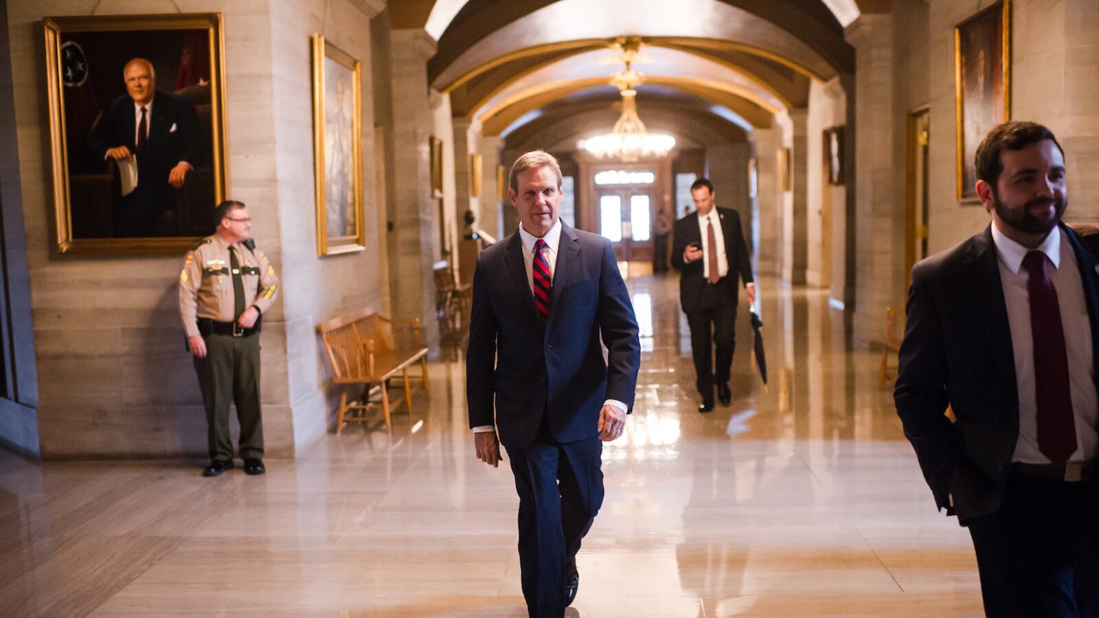 Gov. Bill Lee became Tennessee's 50th governor in January and pledged to make K-12 education a priority, including providing parents with more choices.