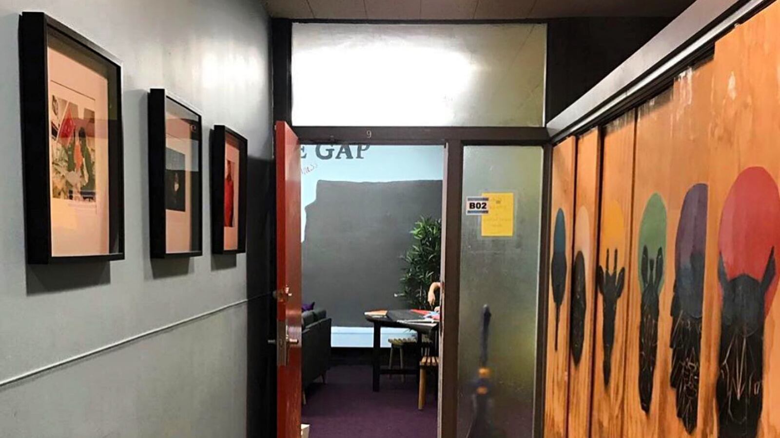 Detroit Phoenix Center's resource center is temporarily closed during the COVID-19 pandemic. Photo courtesy of Courtney Smith