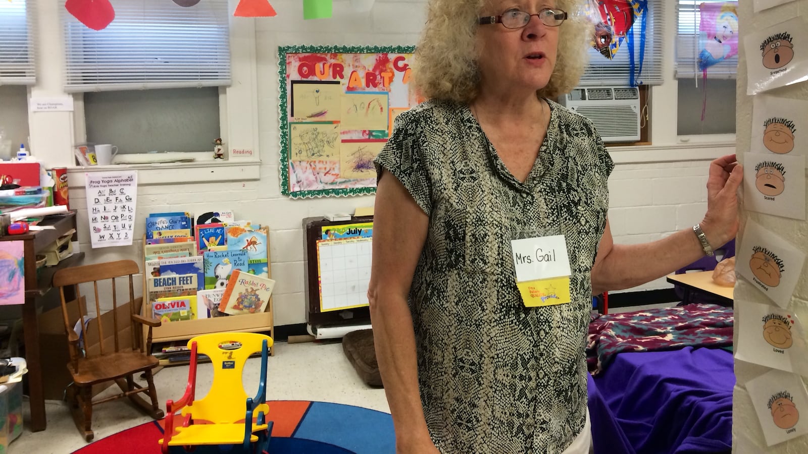 Gail Wolfe leads the preschool at Lynhurst Baptist Church. She's expanding her program to accommodate On My Way preschool participants.