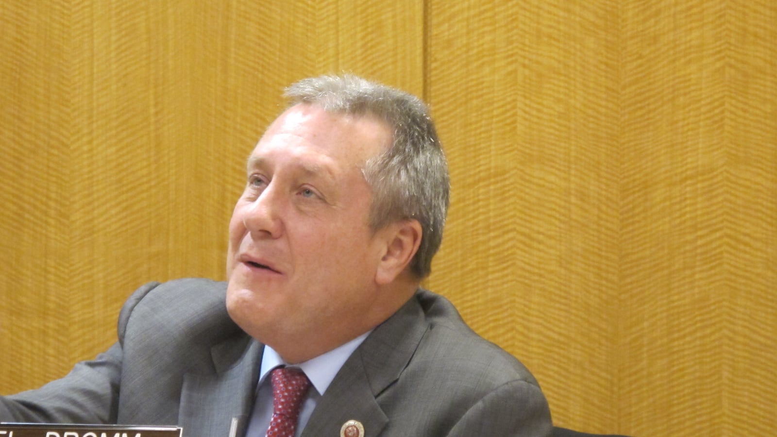 City Council education committee chair Danny Dromm speaks at the March 10 meeting of the committee.  Dromm pushed for the law requiring the Department of Education to produce annual special education reports.