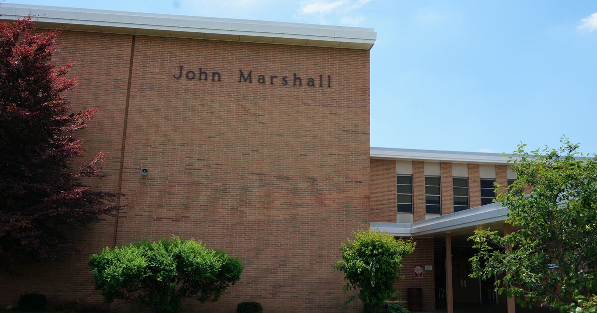 High school no more John Marshall will now serve just grades 7 and 8