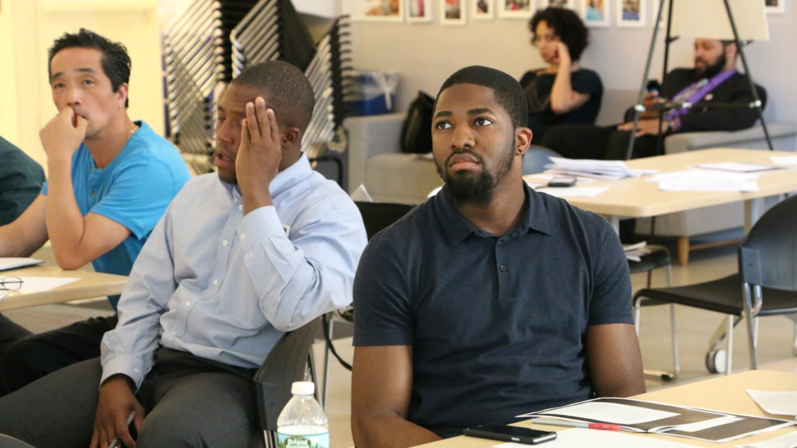 Ishmael Hall, an aspiring teacher who is part of a new program called NYC Men Teach.