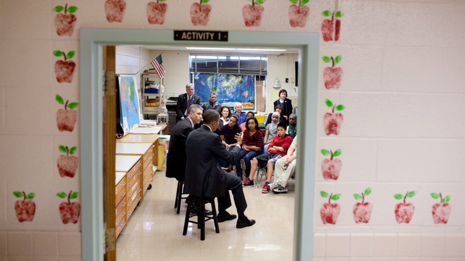 President Barack Obama and former Secretary of Education Arne Duncan in 2010.