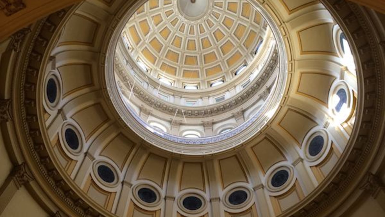 Inside of Colorado capitol dome