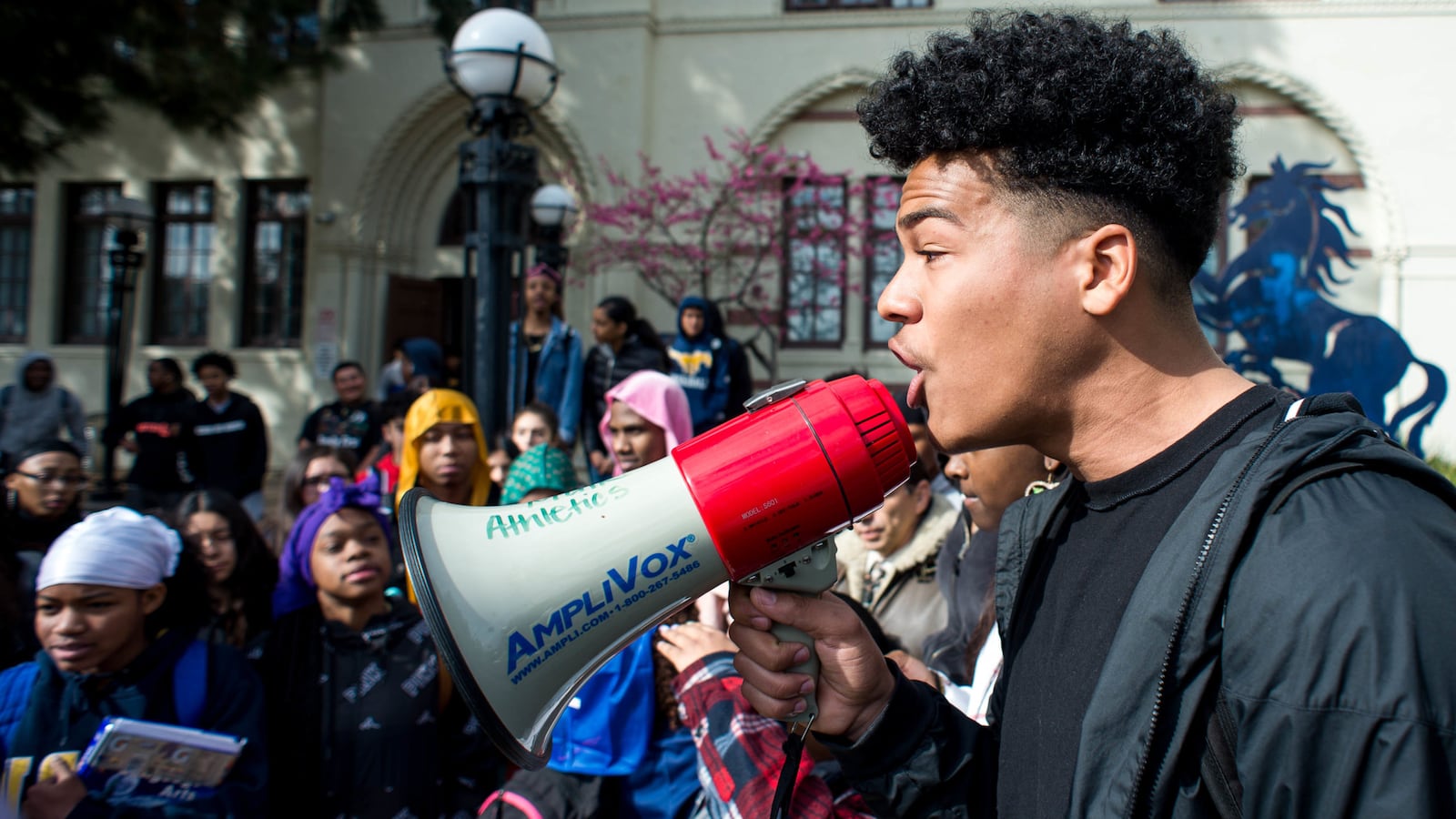 Black high school students in Pasadena, California led a walkout protesting a ban on wearing durags in February 2019.