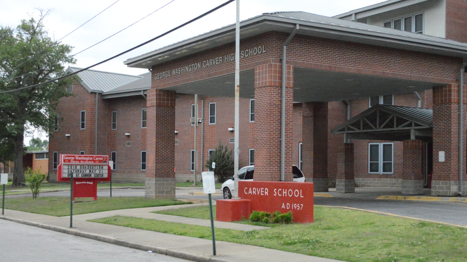 Carver High School served the Riverview neighborhood of South Memphis since 1957.