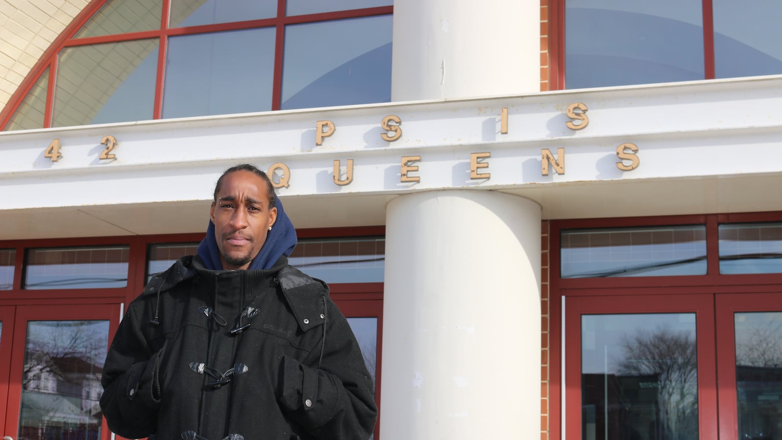 Kevin Morgan, the Parent Association president at P.S./M.S. 42, is leading a fight to keep the Rockaway school open.