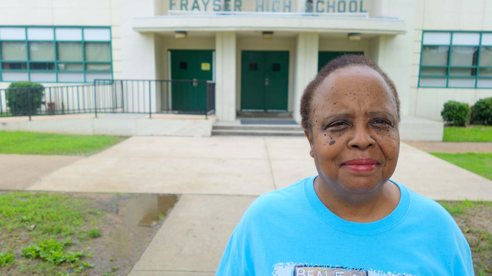 Regenia Dowell has been volunteering for the PTA at Frayser High School for nearly 20 years.