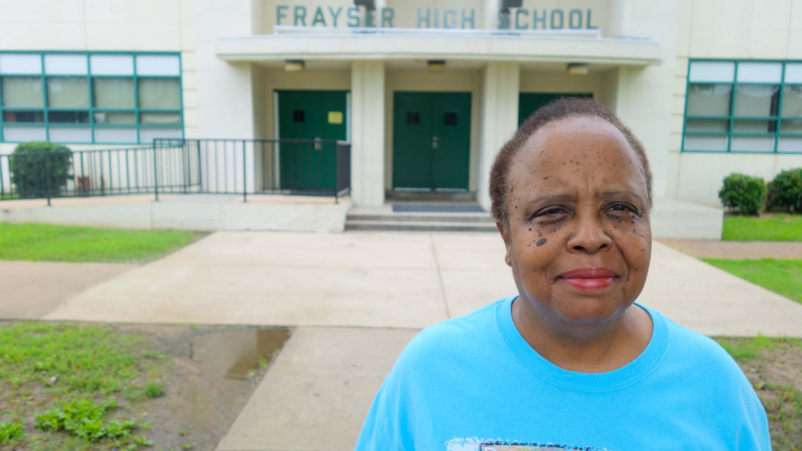 Regenia Dowell has been volunteering for the PTA at Frayser High School for nearly 20 years.