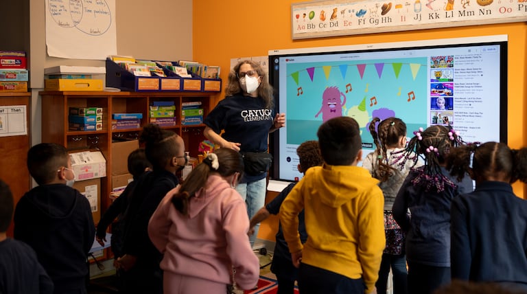 Philadelphia elementary adjusts to a new normal in its second COVID winter