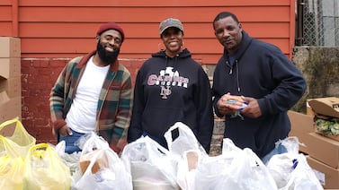 The pandemic hasn’t stopped Newark school workers from giving fresh veggies to families